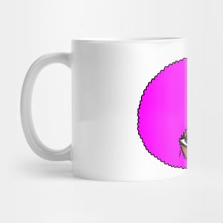 Pink black power Mug